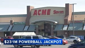 WINNING LOCATION REVEALED: $231 Million Powerball Ticket Sold At Acme Store In Middletown, Delaware!